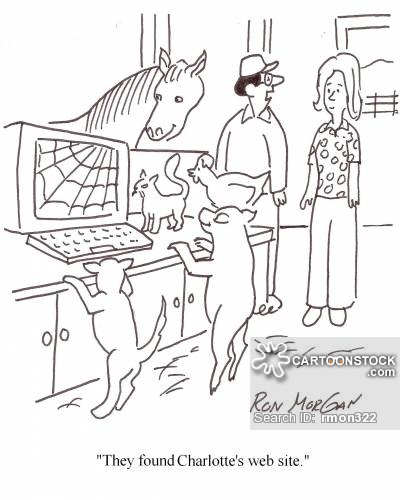 400x500 Spider's Web Cartoons And Comics