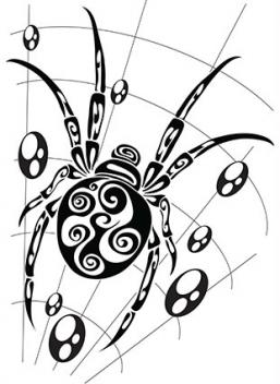 257x352 Spider Web Tattoo Designs Lovetoknow