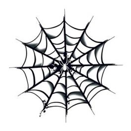 265x265 Spider Web Temporary Tattoo Is Increasing In Popularity
