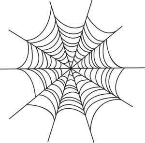 300x296 Clipart Spider Web
