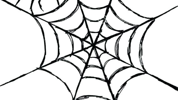 570x320 How To Draw A Spider Web Spiderweb Draw Spider Web