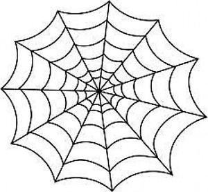 300x278 20 Water Slide Nail Art Transfer Halloween Spider Web 38 Inch