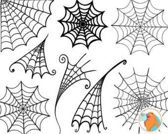 340x270 Spider Clipart Spiderman Web
