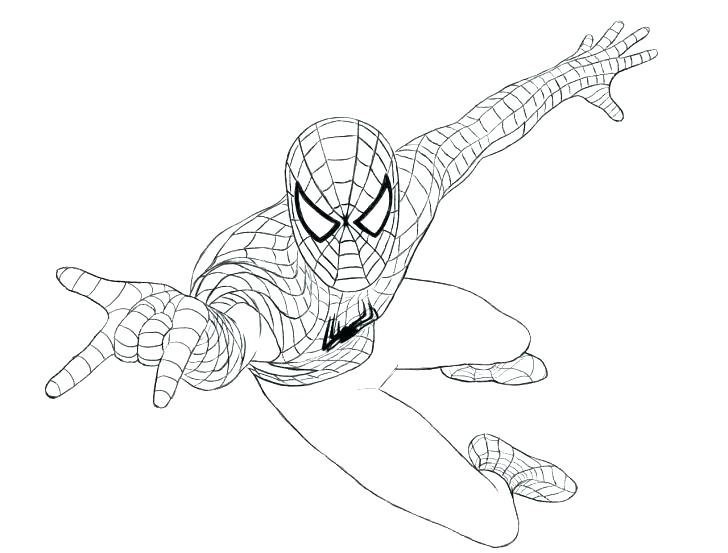 728x553 Printable Spiderman 3 Coloring Pages Free Venom