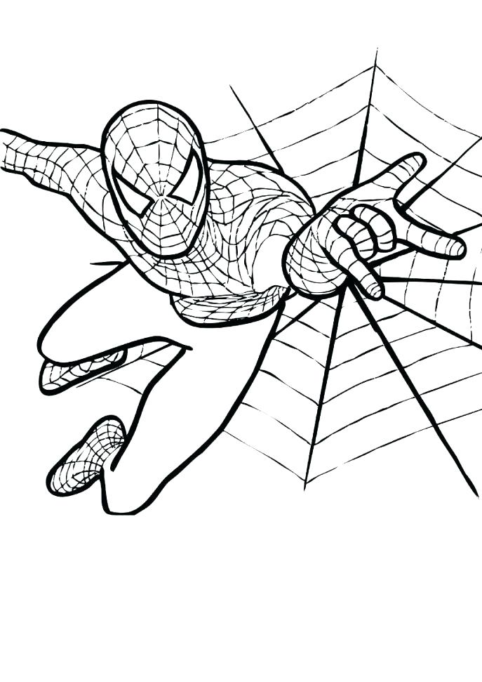 687x971 Spiderman Free Coloring Pages Free Coloring Pages Medium Size
