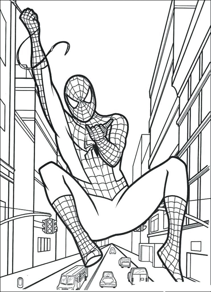 741x1024 Spiderman Free Coloring Pages Modest Free Coloring Pages Printable