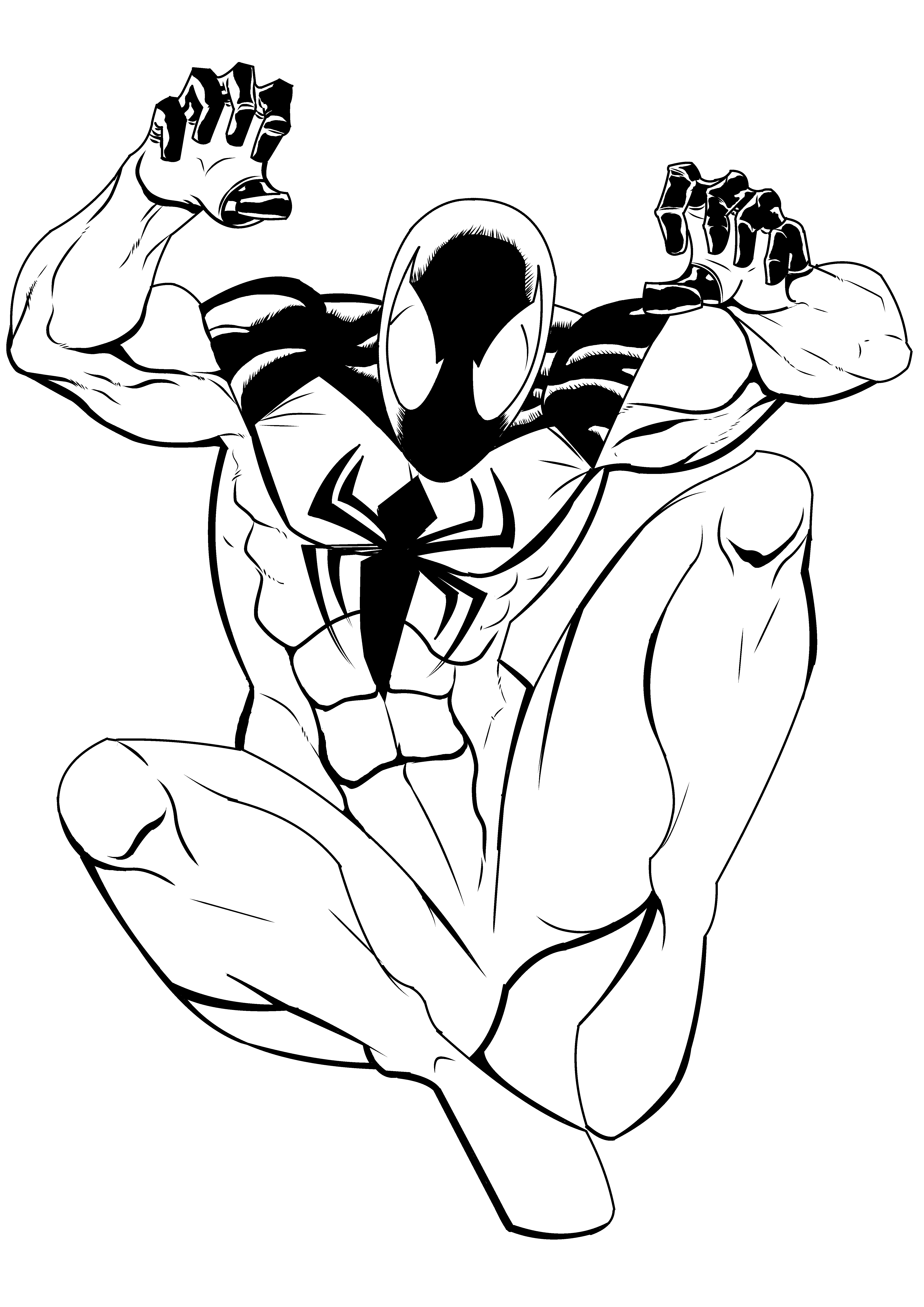 4961x7016 Line Art For Colorist Practice