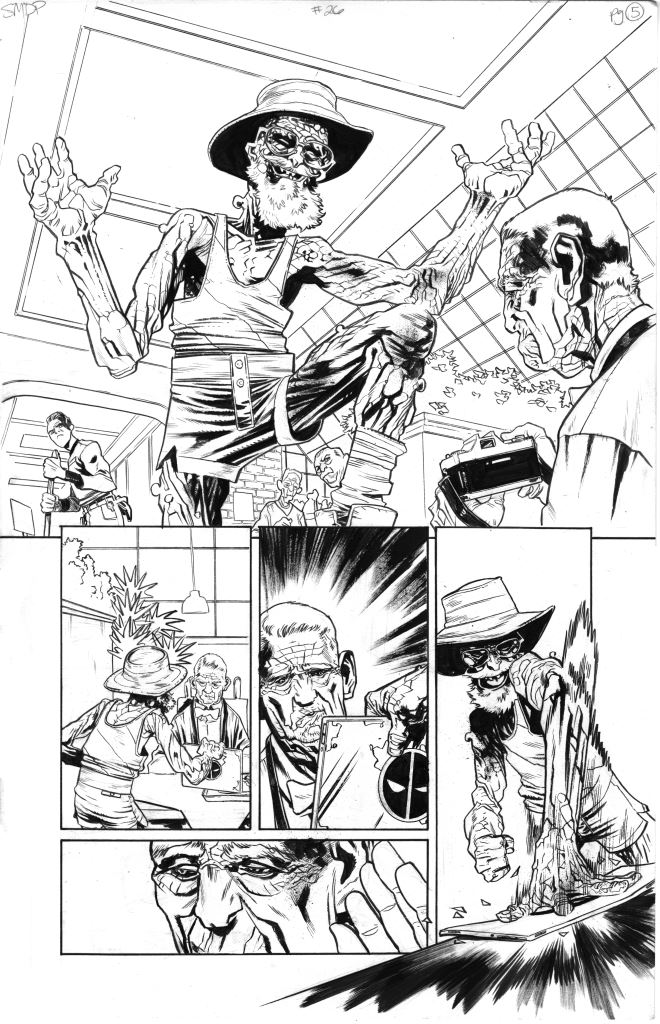 660x1024 Marvel Comics Old Timers A Spider Mandeadpool Sketchbook Scott