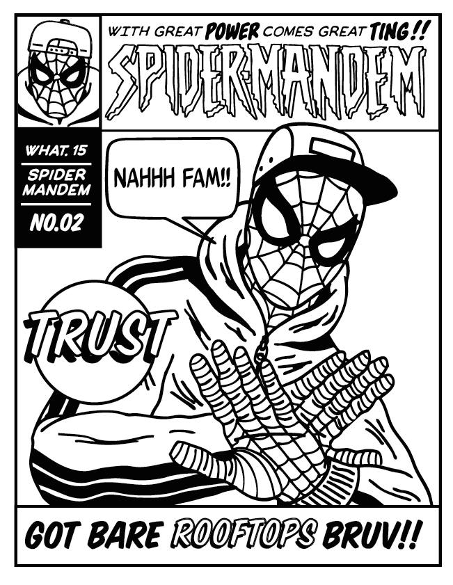 651x841 Spider Mandem Spider Man Know Your Meme