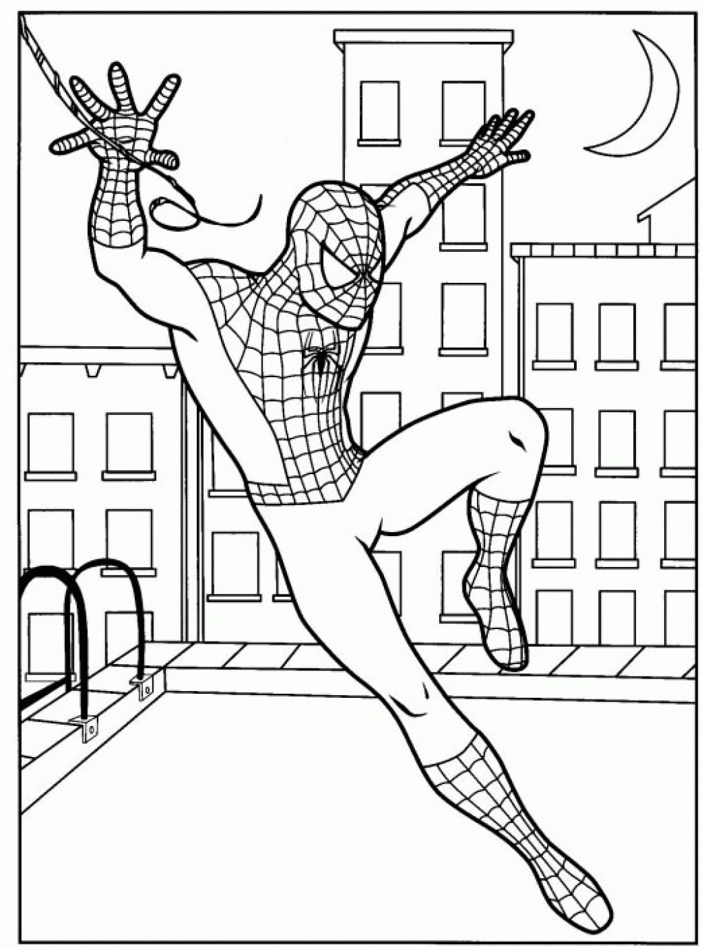 1020x1376 Big Spiderman Coloring Pages Best Of Spiderman Coloring Pages