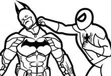 220x150 Spiderman Colouring Pages