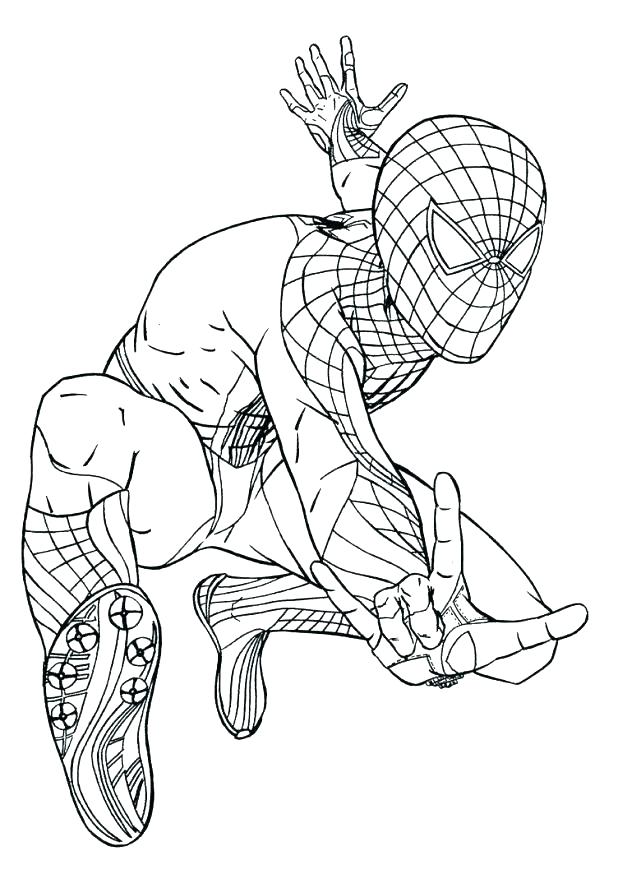 618x874 Great Free Printable Spiderman Coloring Pages Download For Kids