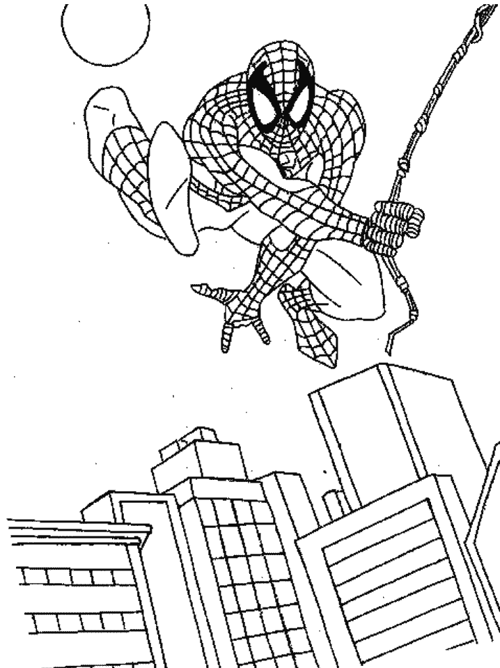 718x959 Kids Under 7 Spider Man Coloring Pages