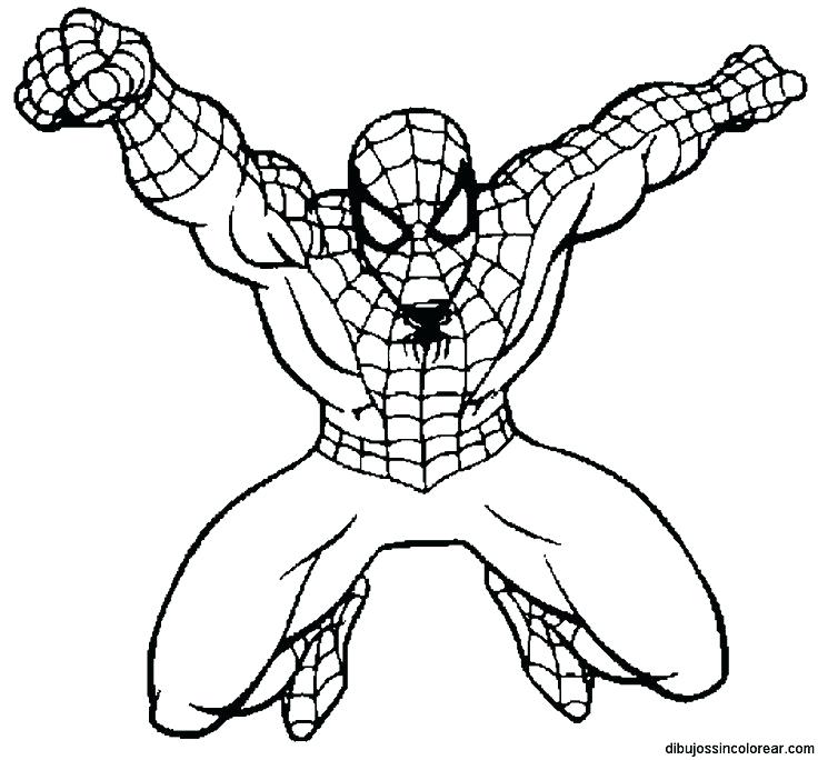 736x684 Spiderman Coloring Pages For Kids Coloring Pages Free To Print