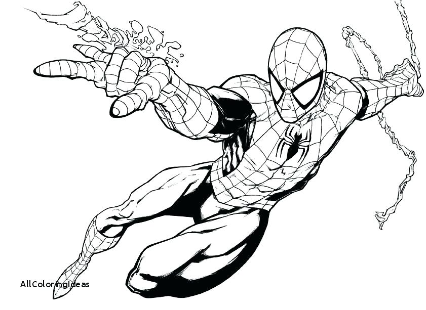 841x613 Spiderman Coloring Pages For Kids Spider Man Superhero Coloring