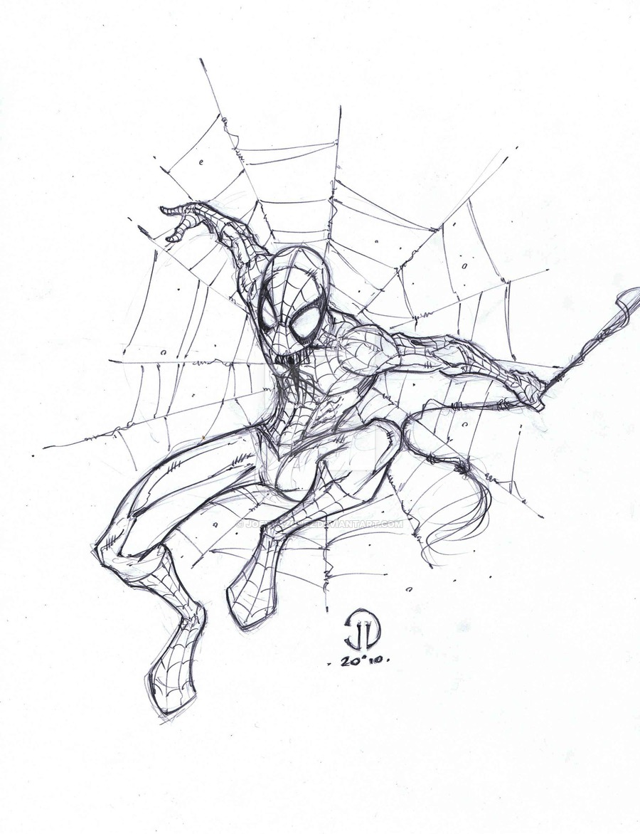 900x1172 Spiderman Sketch By Joeyvazquez