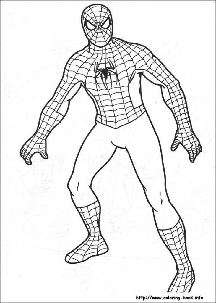 731x1024 Spiderman Drawings To Color