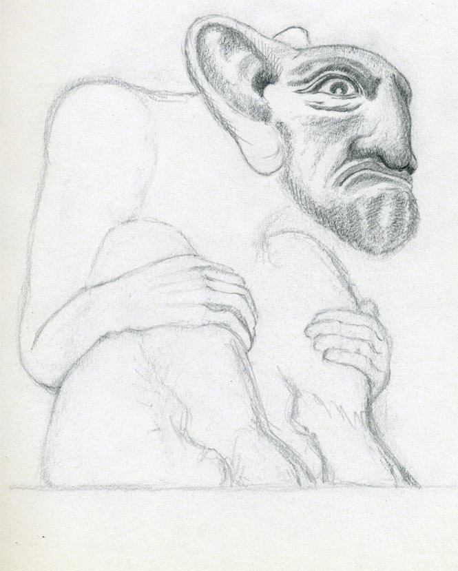 665x829 Simple Demon Drawings