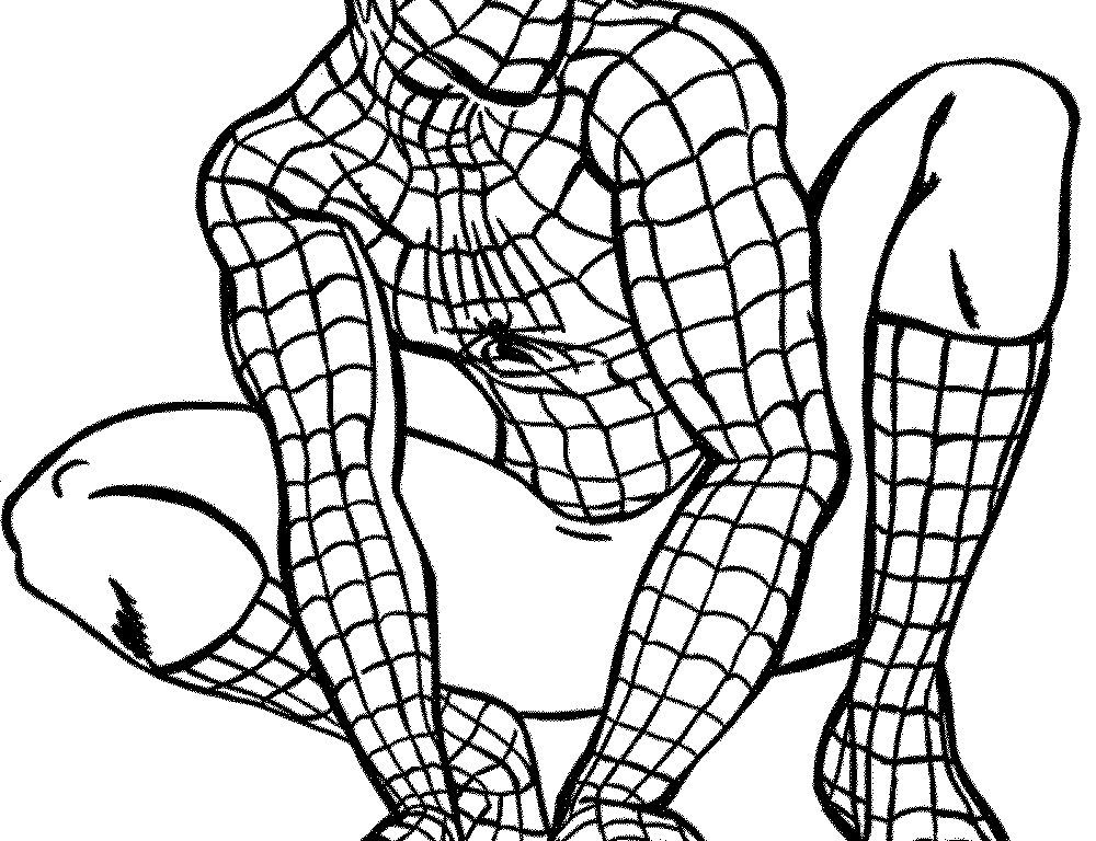 1000x768 Spiderman Coloring Books Trendy Inspiration