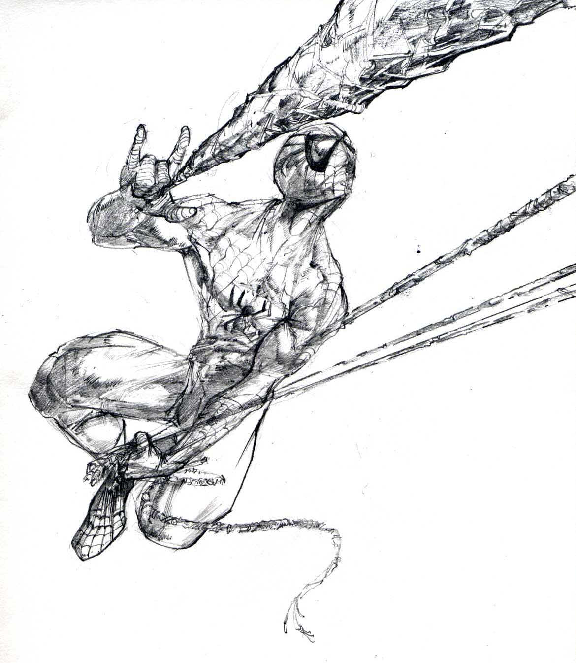 1170x1346 Spiderman Drawings In Pencil Easy