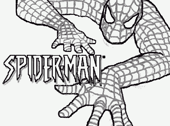 573x425 Free Coloring Pages Of Spiderman Spiderman Clipart Printable