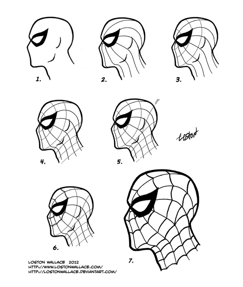 822x972 Spider Man Mask Tutorial By Lostonwallace