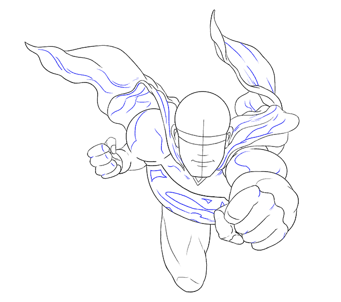 678x600 How To Draw Superman Easy Drawing Guides