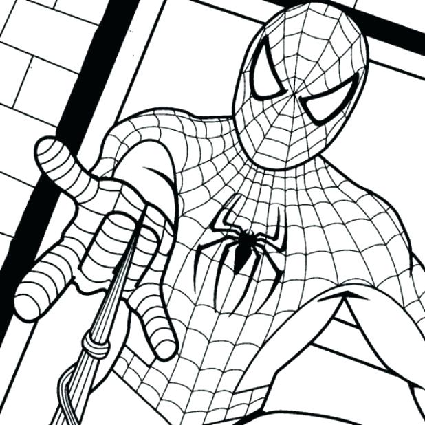 618x618 Spider Man 2099 Coloring Pages