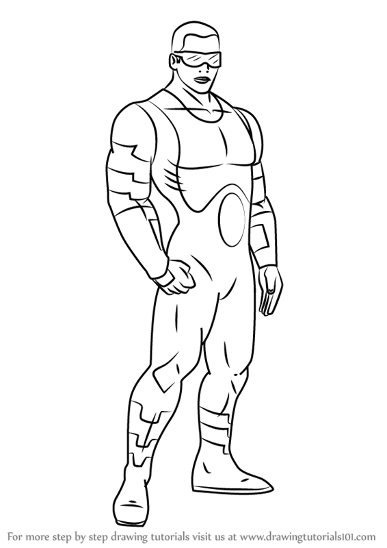 566x800 Learn How To Draw Power Man From Ultimate Spider Man (Ultimate