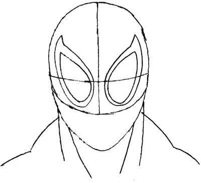 400x364 Spiderman Pictures Easy To Draw