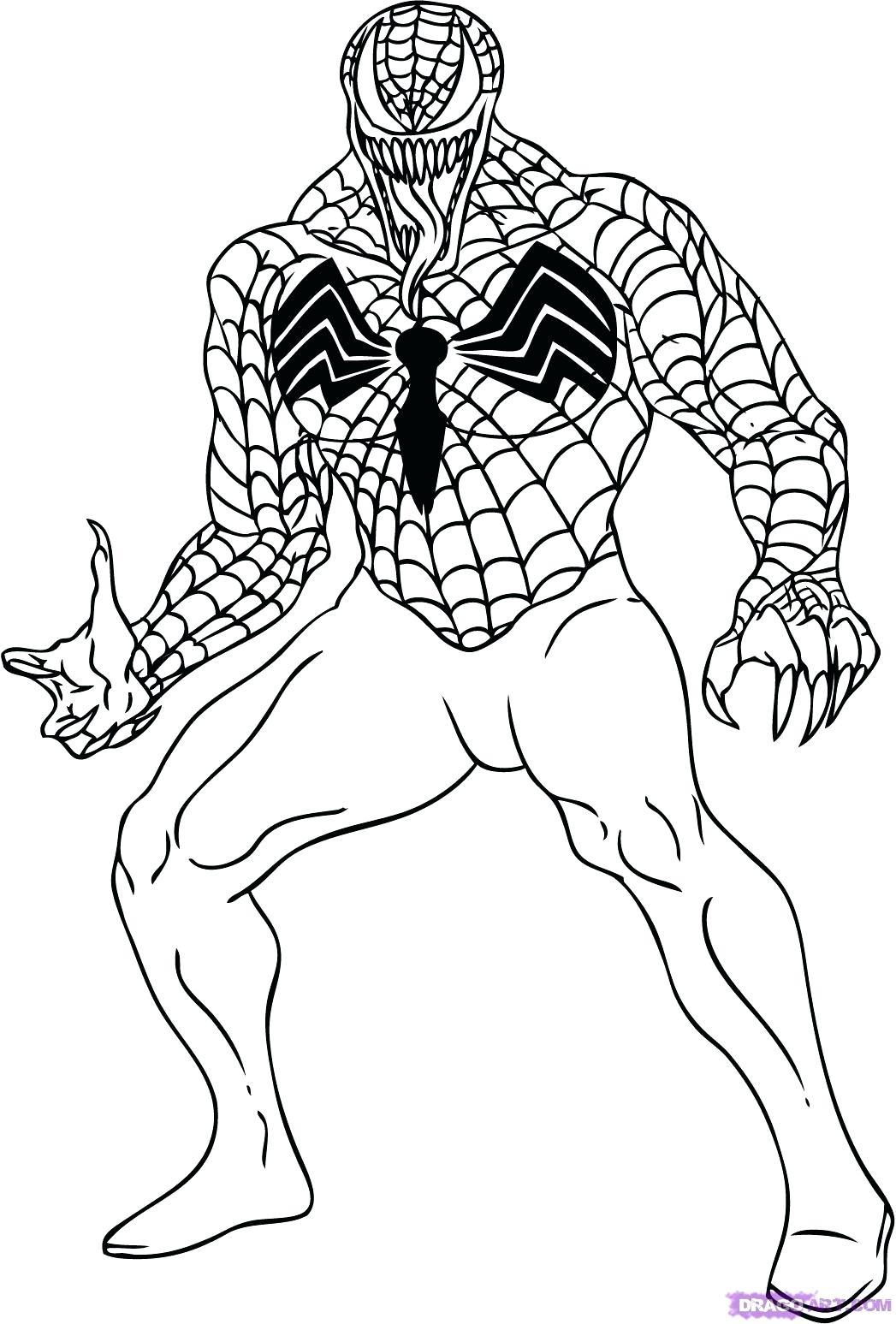 1047x1547 Coloring Spider Man Coloring Page