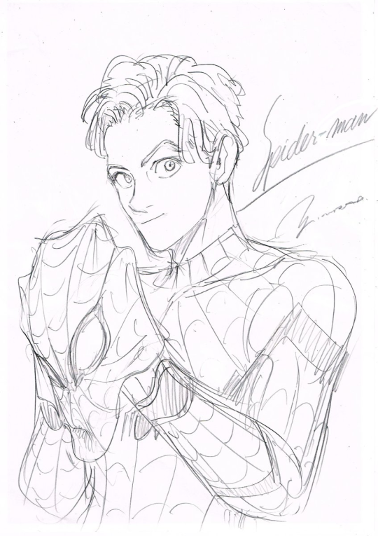 540x765 Spider Man Manga Tumblr