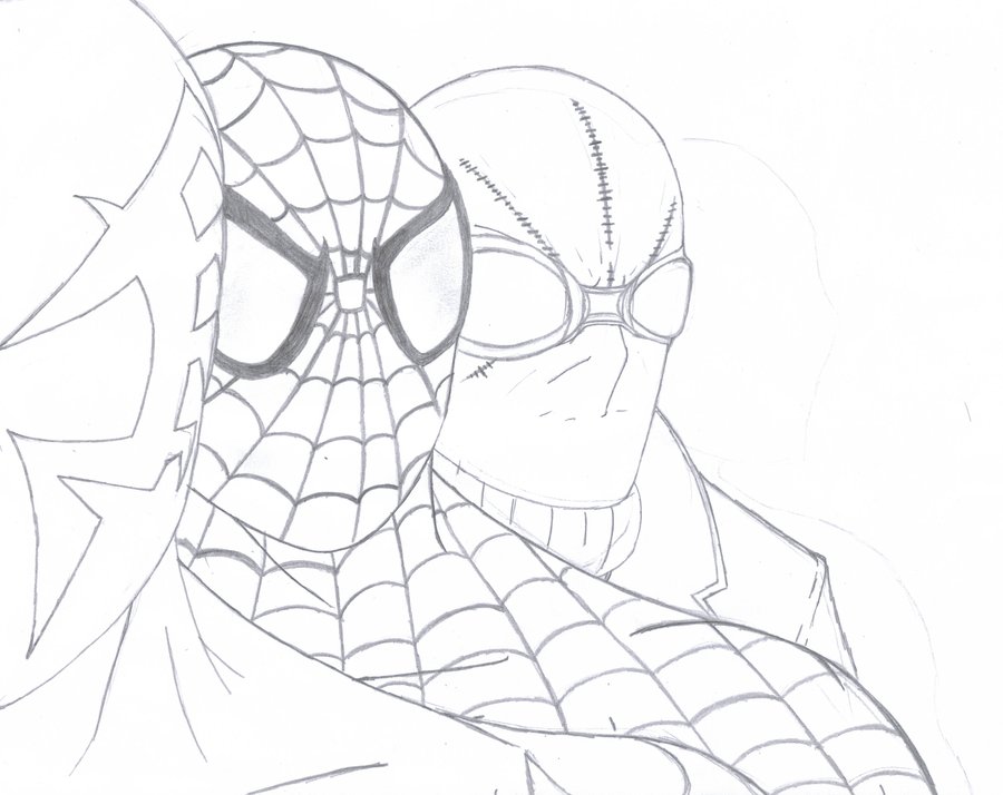 900x714 Spider Man 2099 Easy Drawing