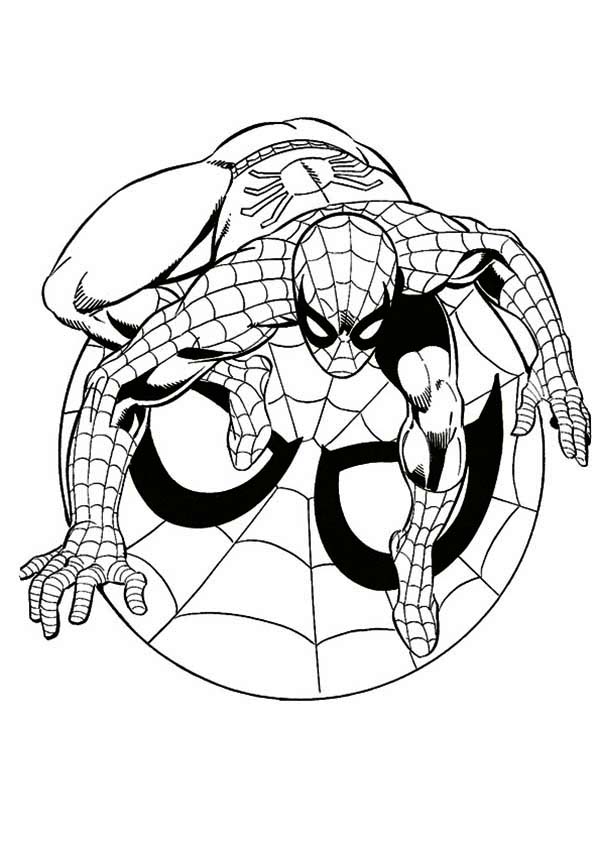 600x849 Spiderman Drawing Coloring Page Coloring Sun