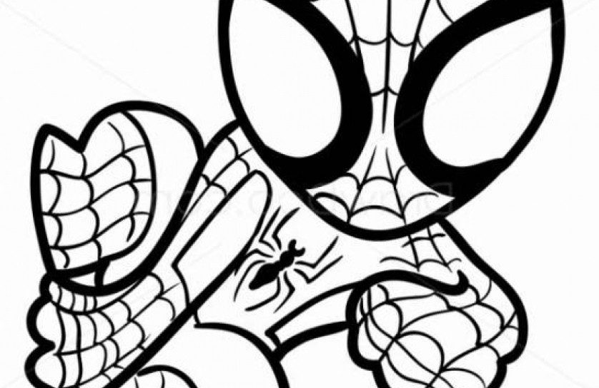 838x544 The Amazing Spiderman Online Coloring Pages Hellokids Free