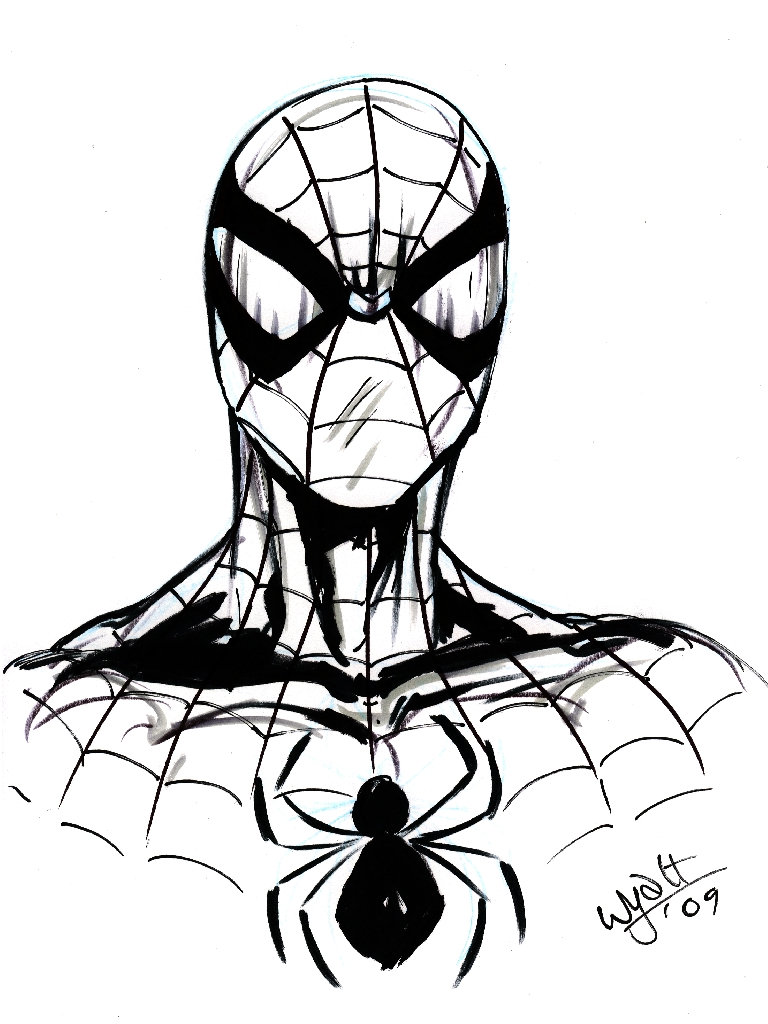 768x1024 Web Head Sketch By Swyattart