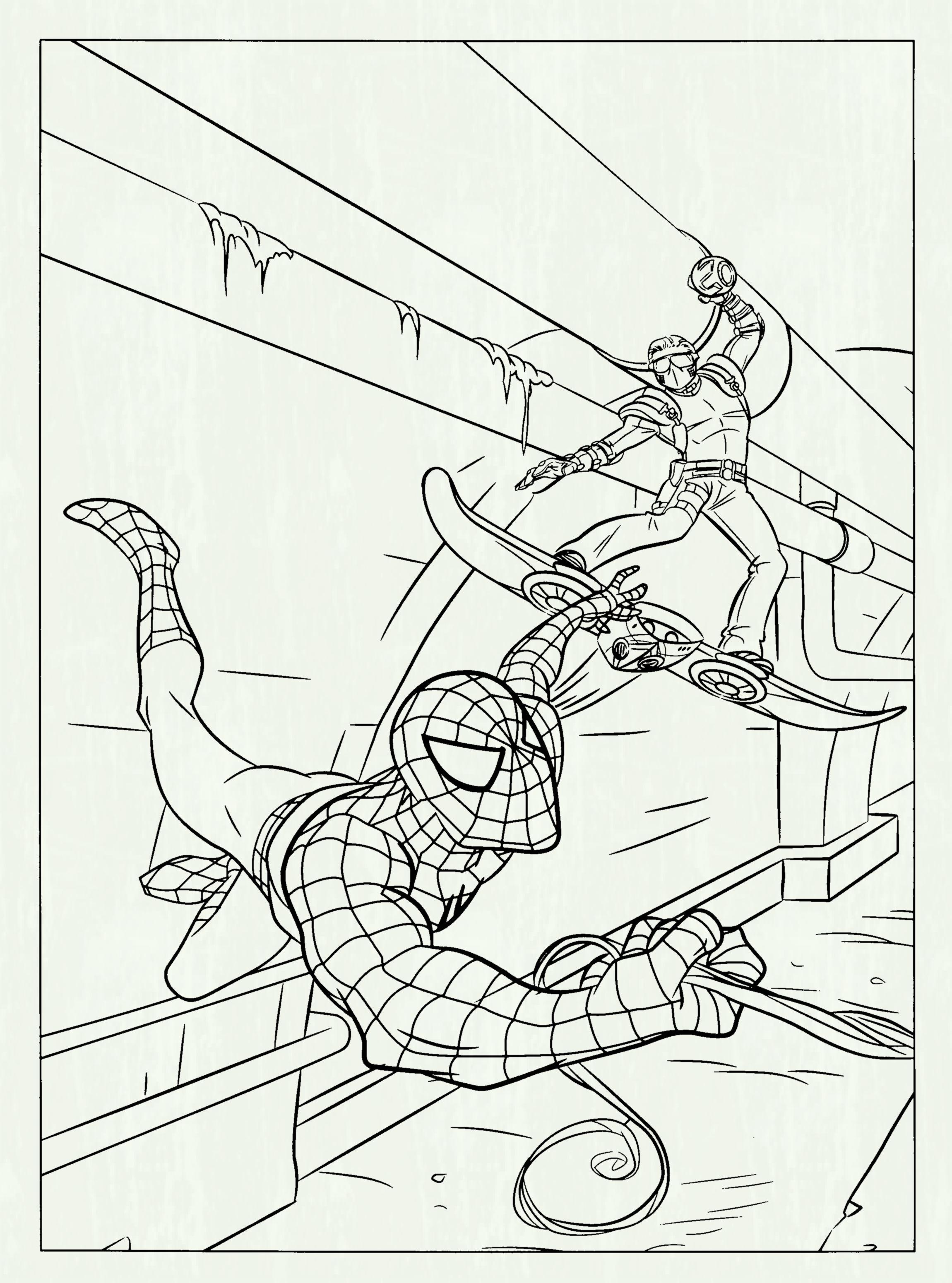 2300x3100 Spiderman Homecoming Coloring Pages For Kids Spider Man