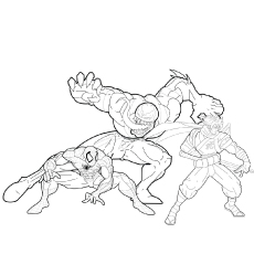 230x230 Top 33 Free Printable Spiderman Coloring Pages Online