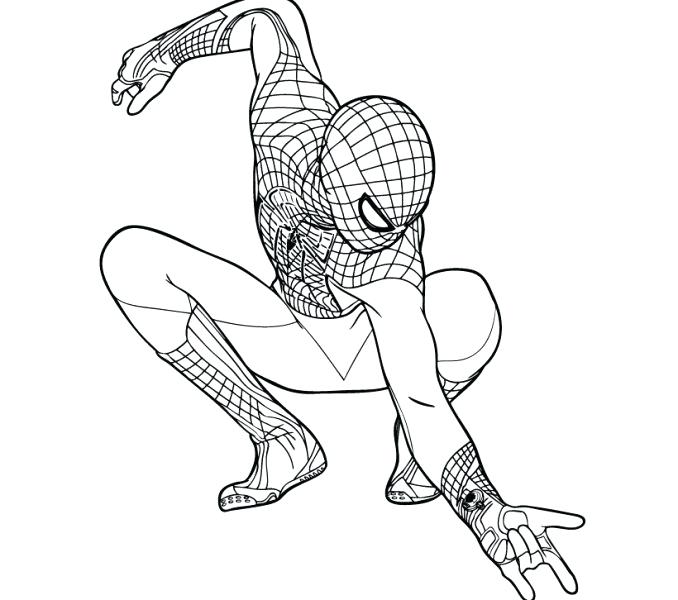 678x600 Free Spiderman And Batman Coloring Pages Book Books Games Best