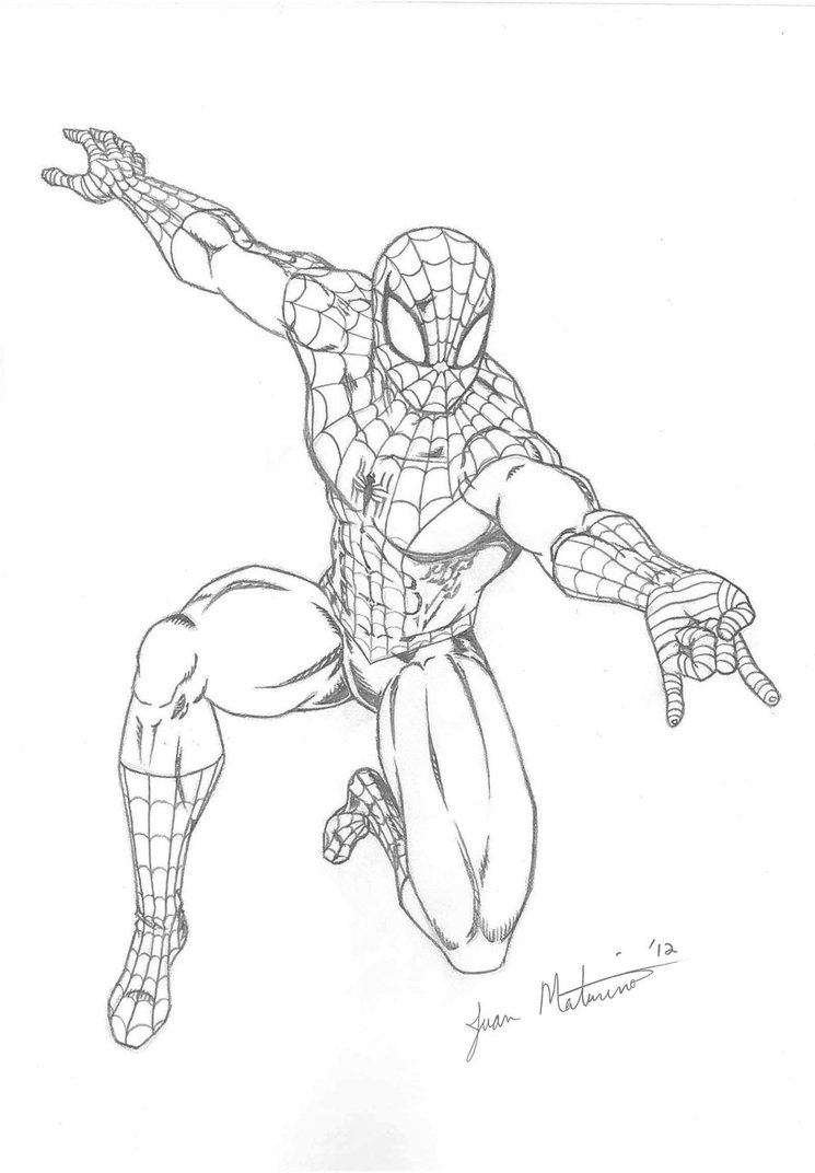 745x1072 Marvel Spider Man Swinging By Jmaturino