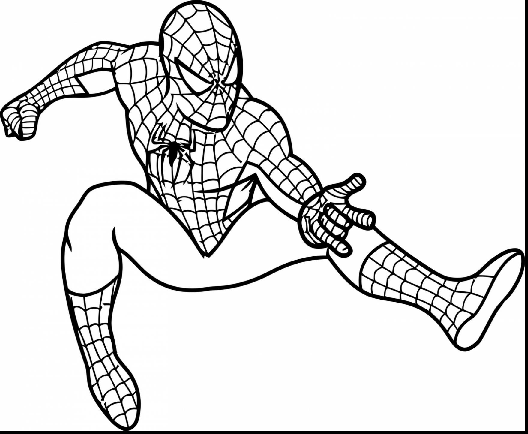 1760x1446 Fabulous Spider Man Printable Coloring Pages With Coloring Pages