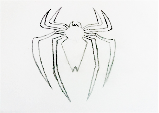 650x465 To Draw The Spiderman Logo