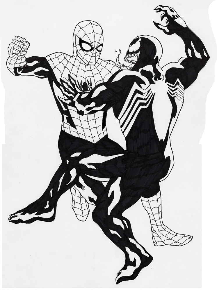 746x1000 Spider Man Vs Venom By Arcarsenal