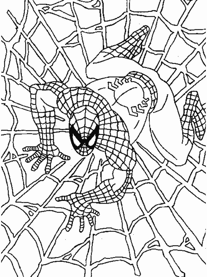 718x959 Spiderman Vs Venom Coloring Pages 316792