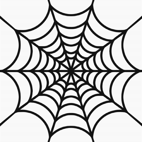 500x500 Spider Web Clipart