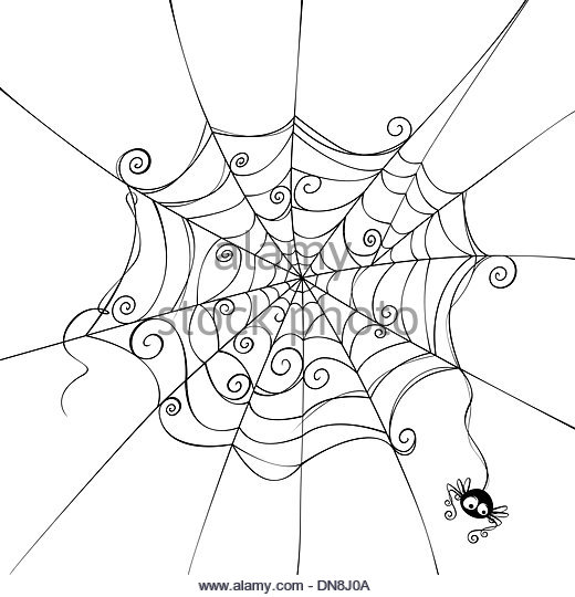 520x540 Cartoon Spider Stock Photos Amp Cartoon Spider Stock Images