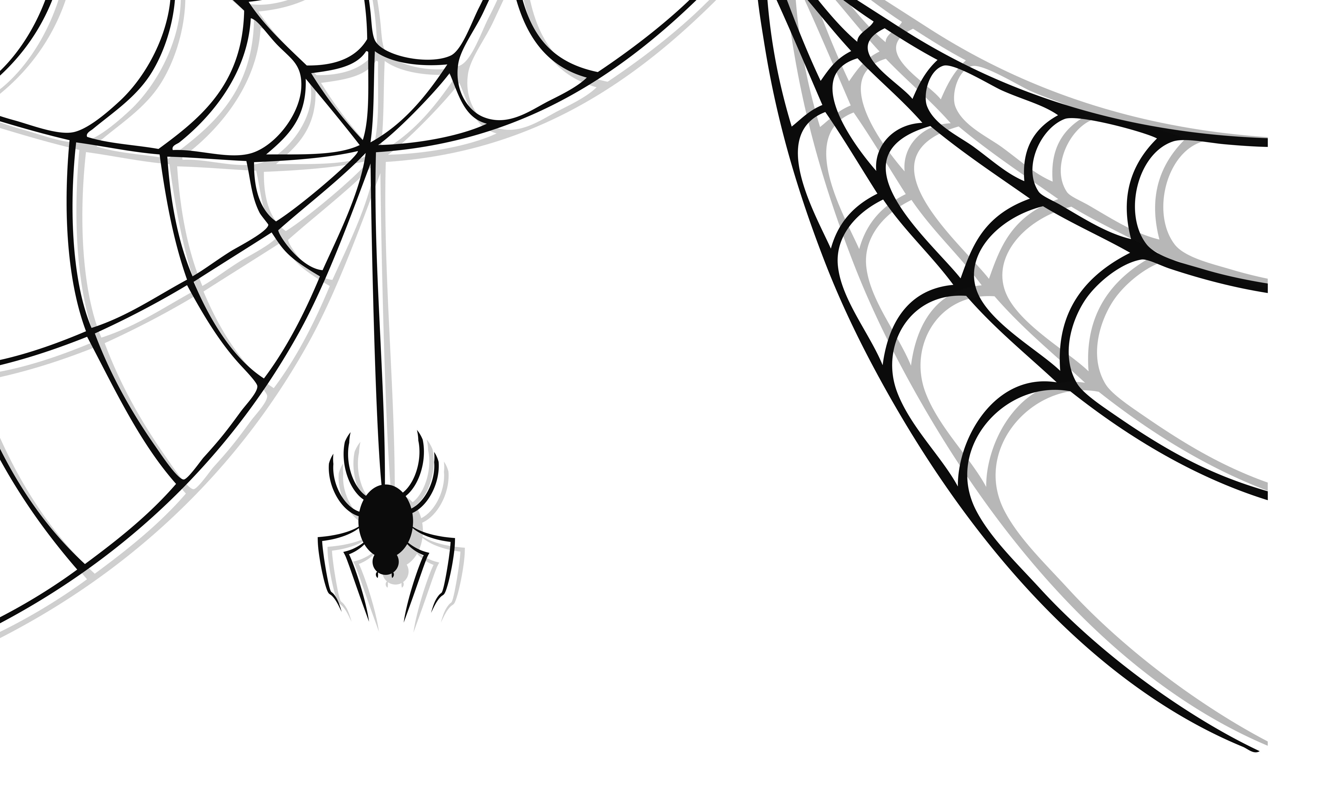 5267x3165 The Spider Web Drawing Ideas On Black Widow Clipart