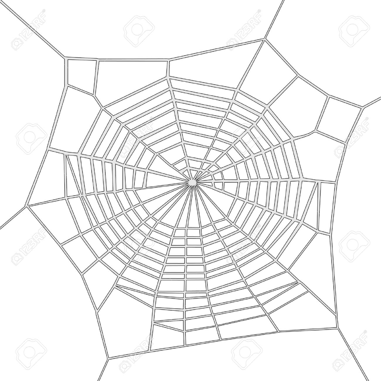 1300x1300 Spider Web Cartoon Drawing Cartoon Image Of Spider Web Stock Photo