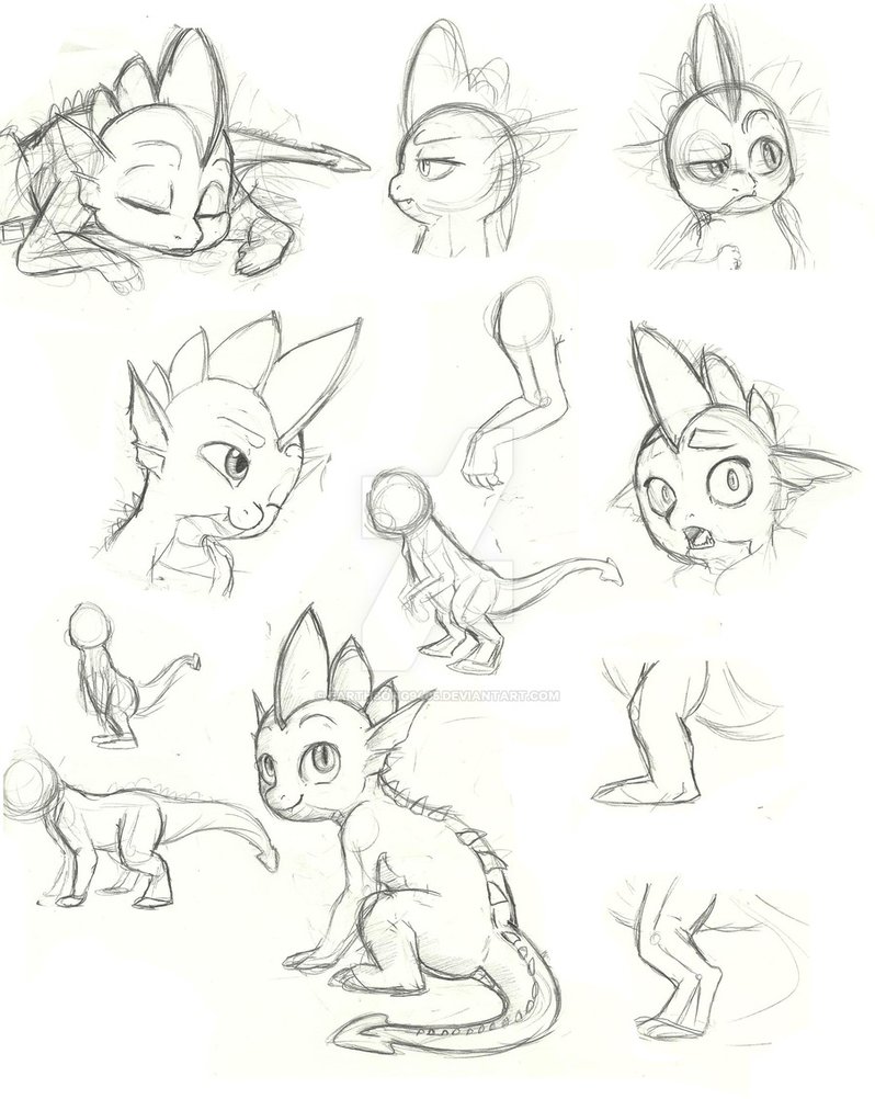 798x1002 Spike Doodles By Earthsong9405