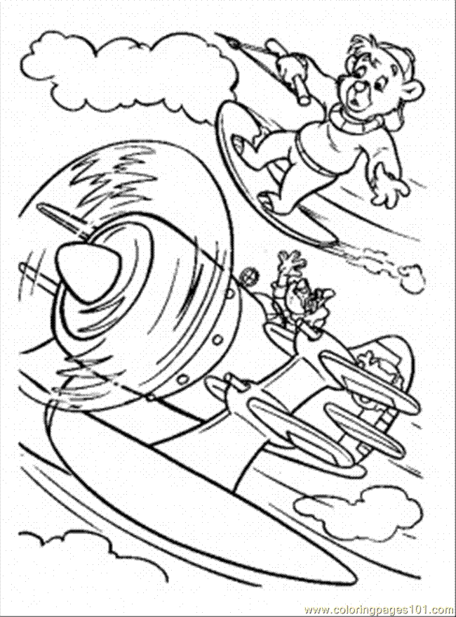 650x878 Kit Is In Danger Coloring Page